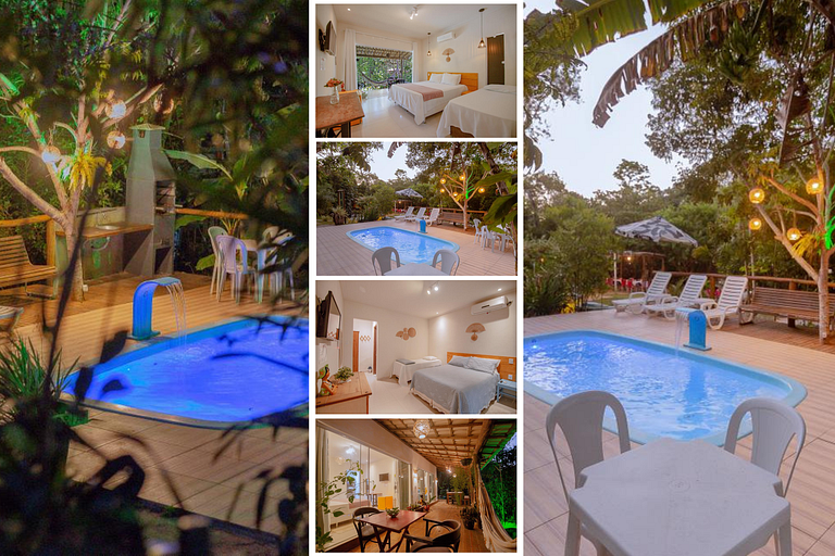 Suite Amescla - Suítes c/ café da manhã, piscina