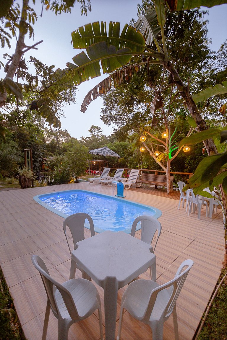 Suite Sucupira - Suítes c/ café da manhã, piscina
